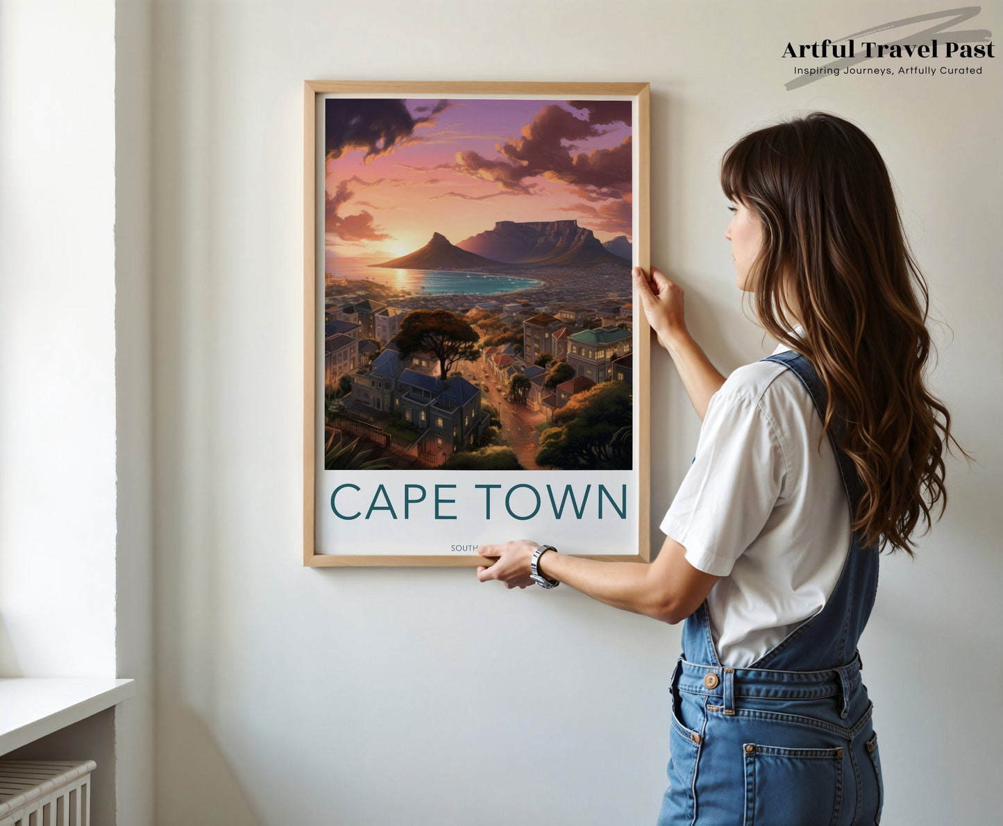 Cape Town Poster | South Africa Wall Art | Africa Decor