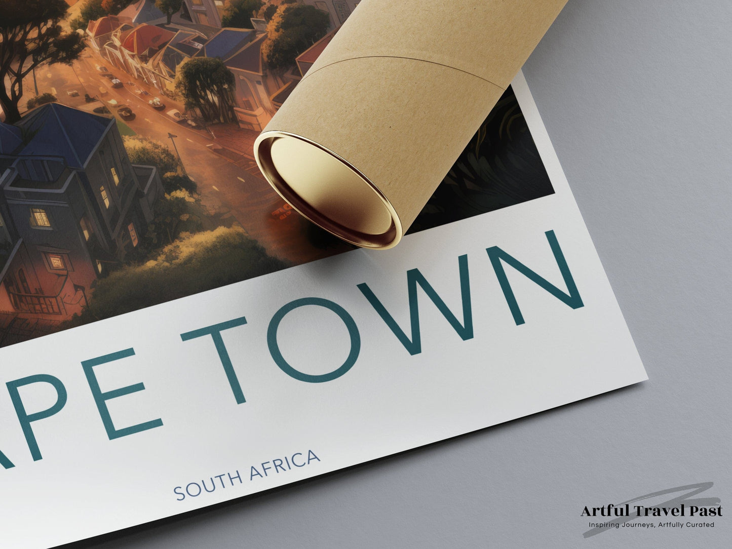 Cape Town Poster | South Africa Wall Art | Africa Decor