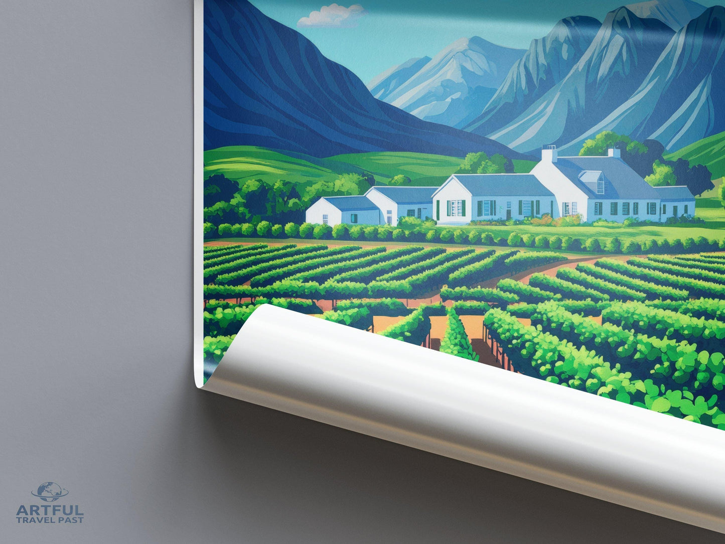 Cape Winelands Poster