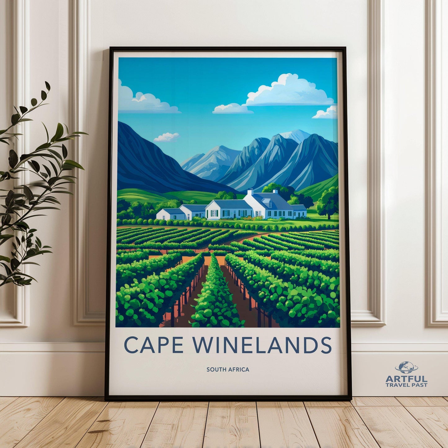 Cape Winelands Poster
