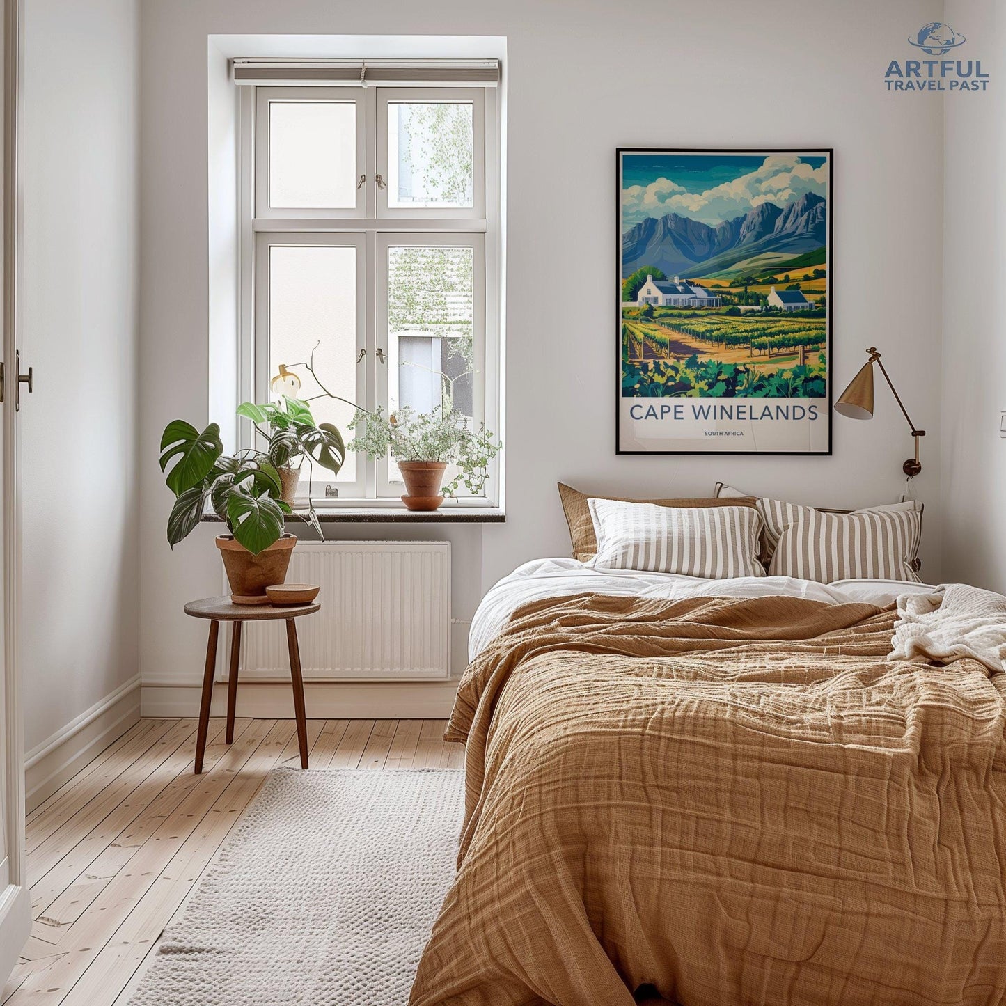 Cape Winelands Poster | South Africa Wall Art