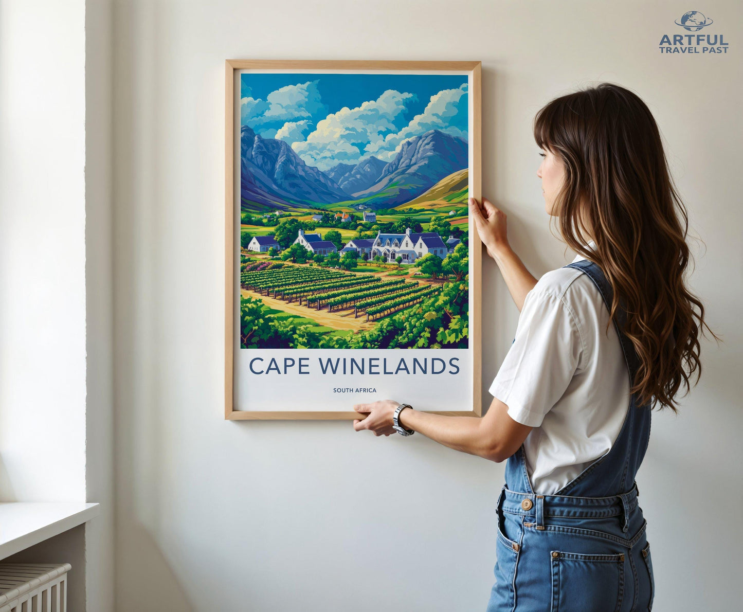 Cape Winelands Poster - South Africa Wall Art