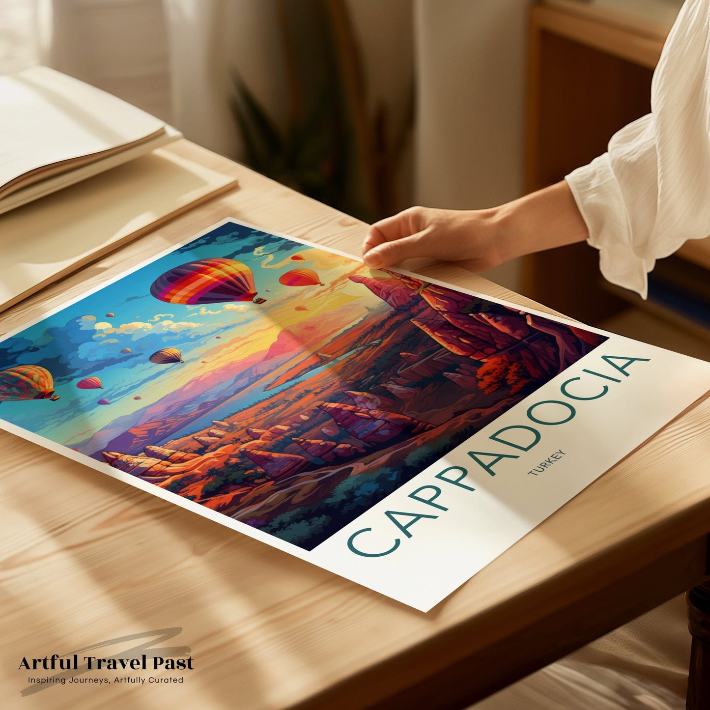 Cappadocia Poster - Turkey Wall Art
