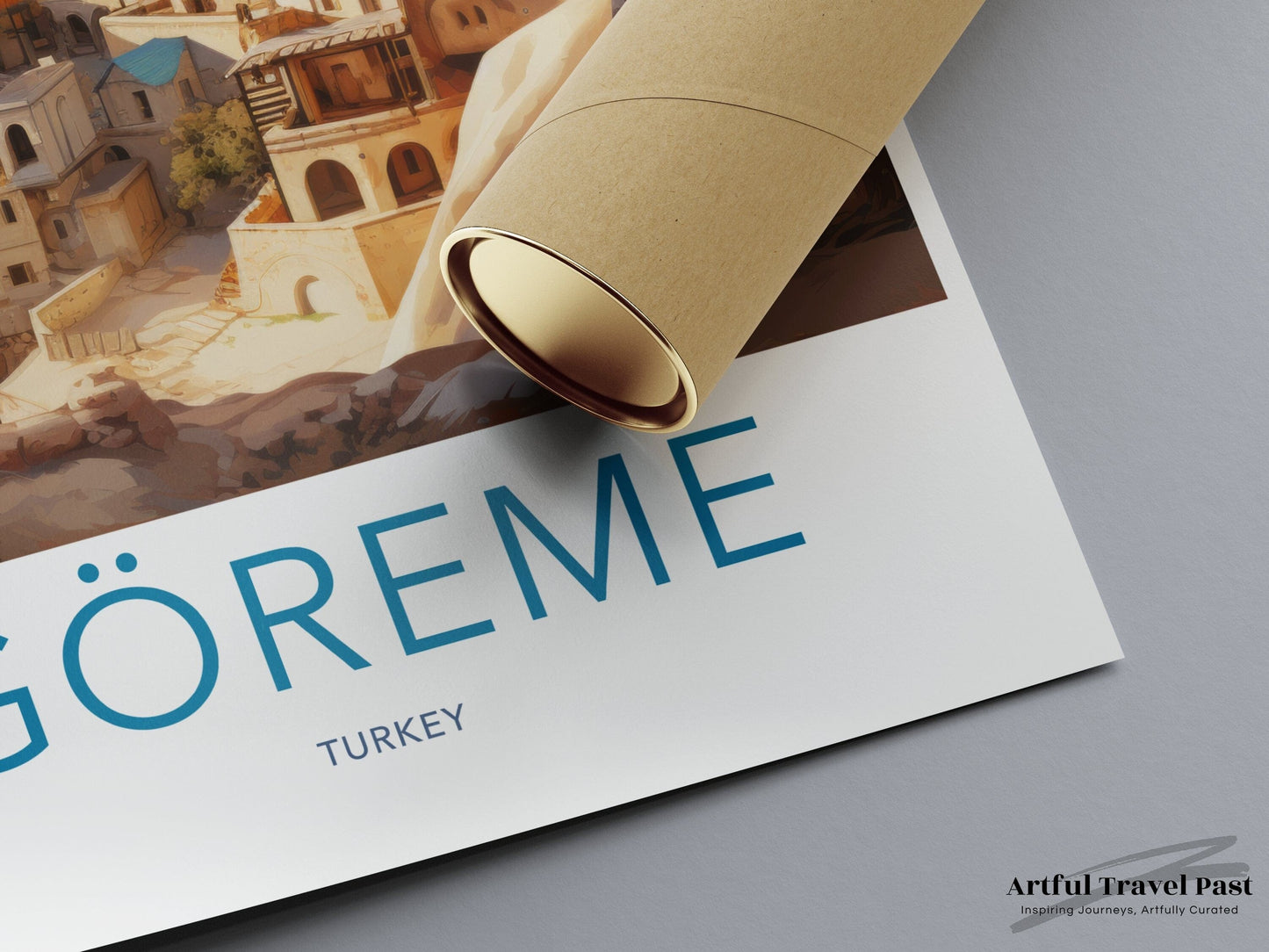 Cappadocia Poster - Turkey Wall Art