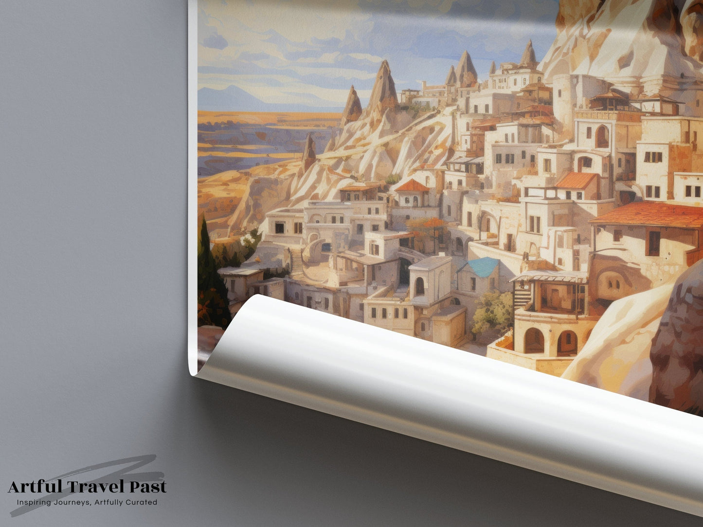 Cappadocia Poster - Turkey Wall Art