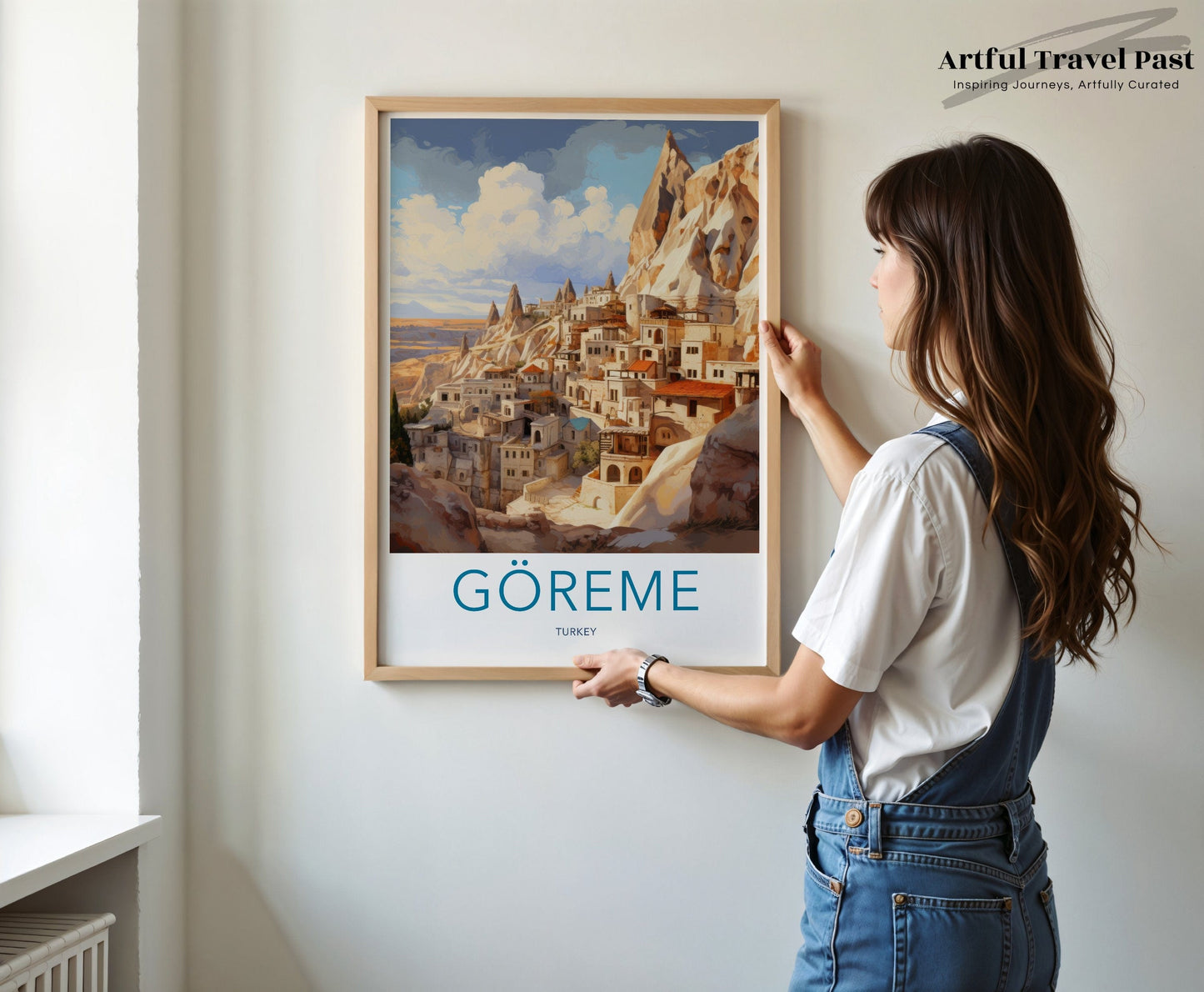 Cappadocia Poster - Turkey Wall Art