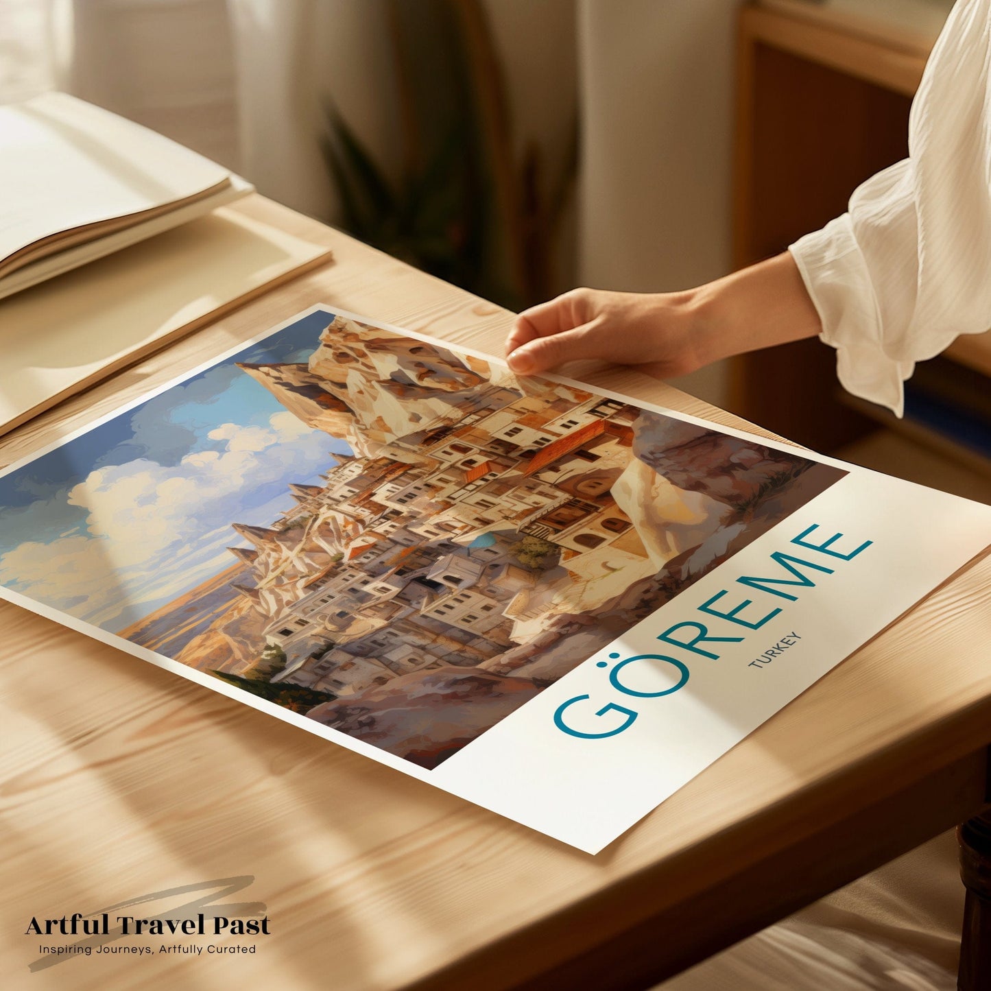 Cappadocia Poster - Turkey Wall Art