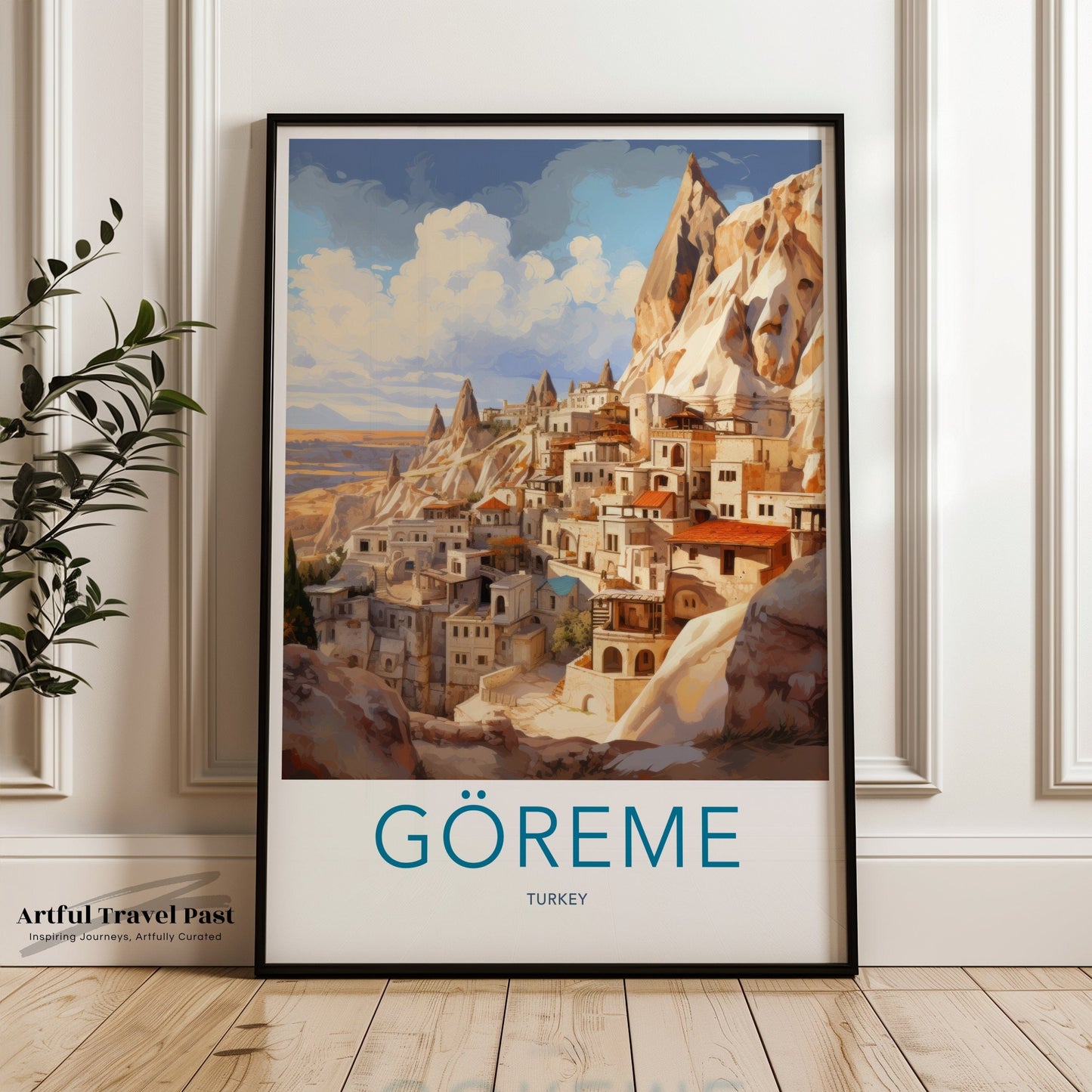 Cappadocia Poster - Turkey Wall Art