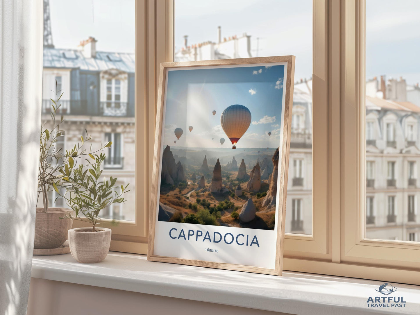 Cappadocia Poster - Turkey Wall Art