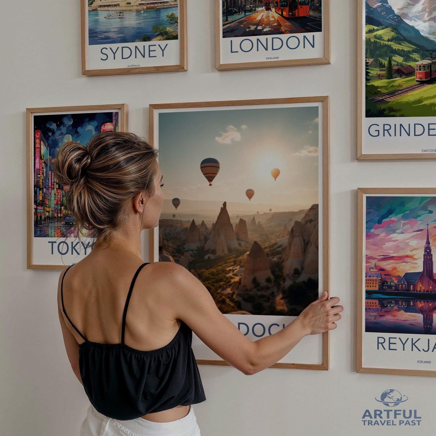 Cappadocia Poster - Turkey Wall Art