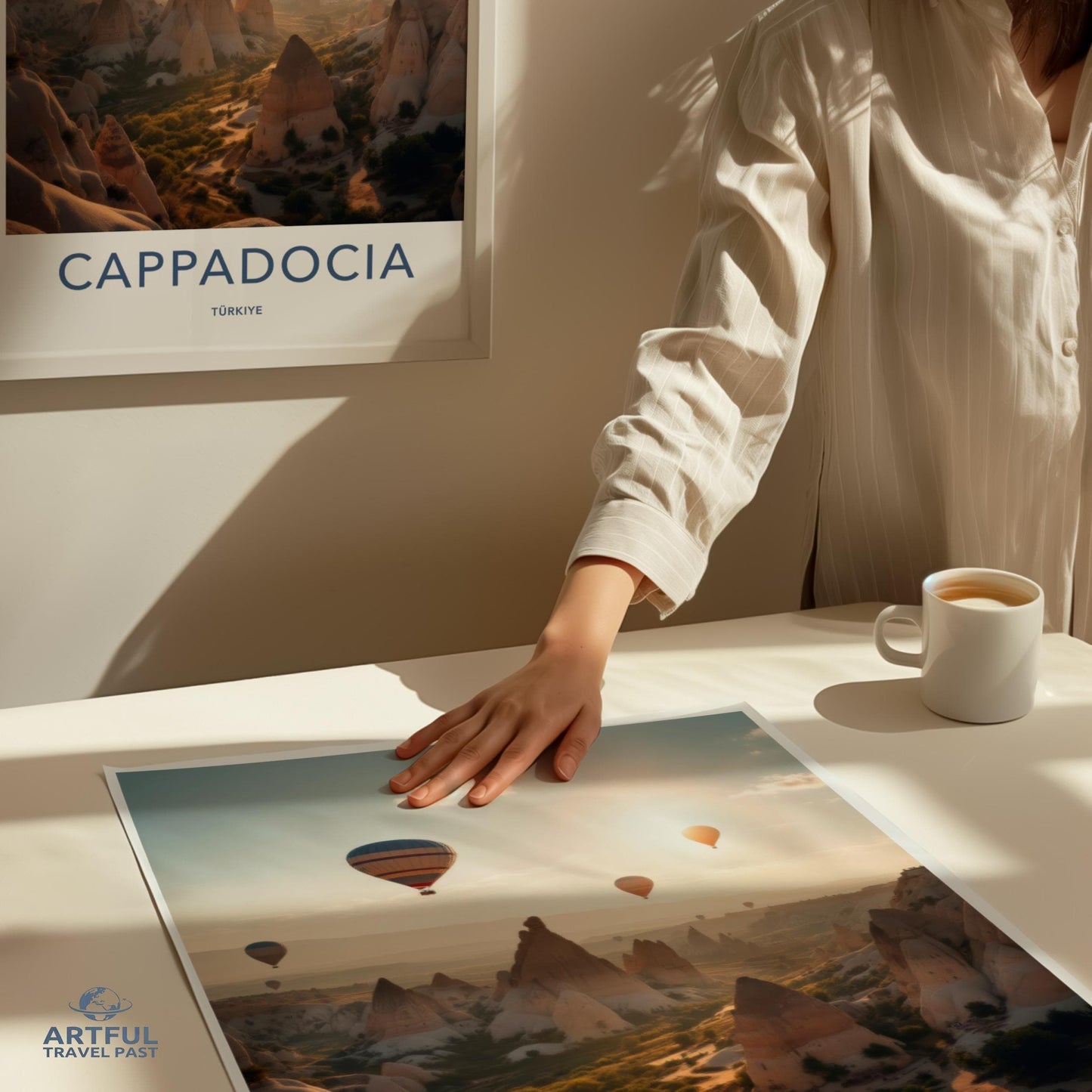 Cappadocia Poster - Turkey Wall Art