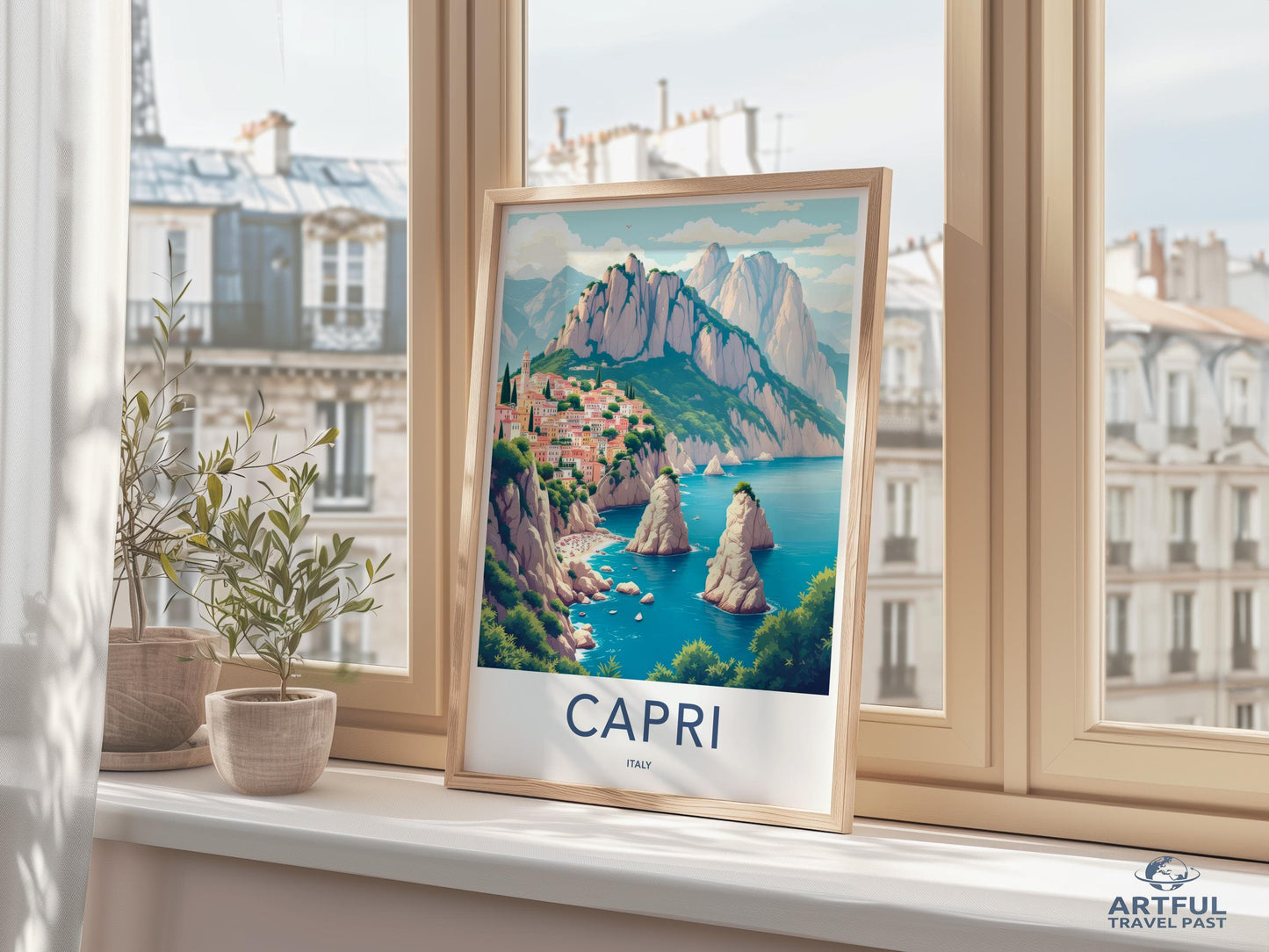 Capri Poster - Italy Wall Art
