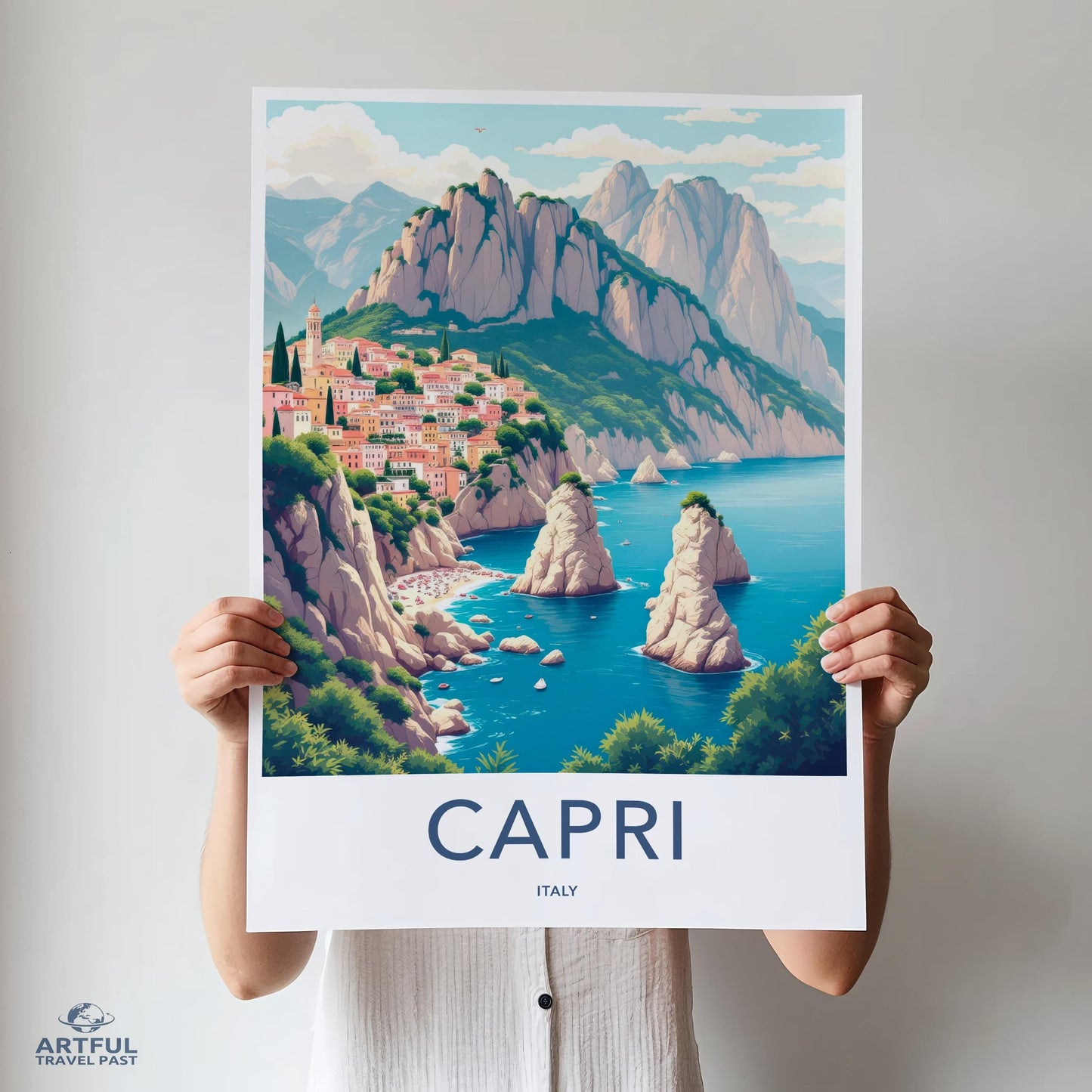 Capri Poster - Italy Wall Art