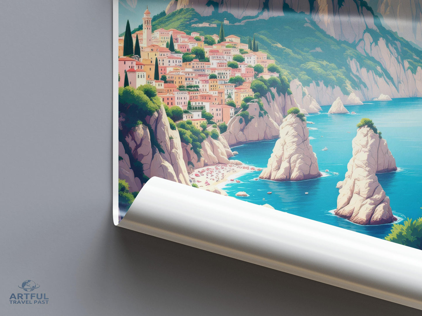 Capri Poster - Italy Wall Art