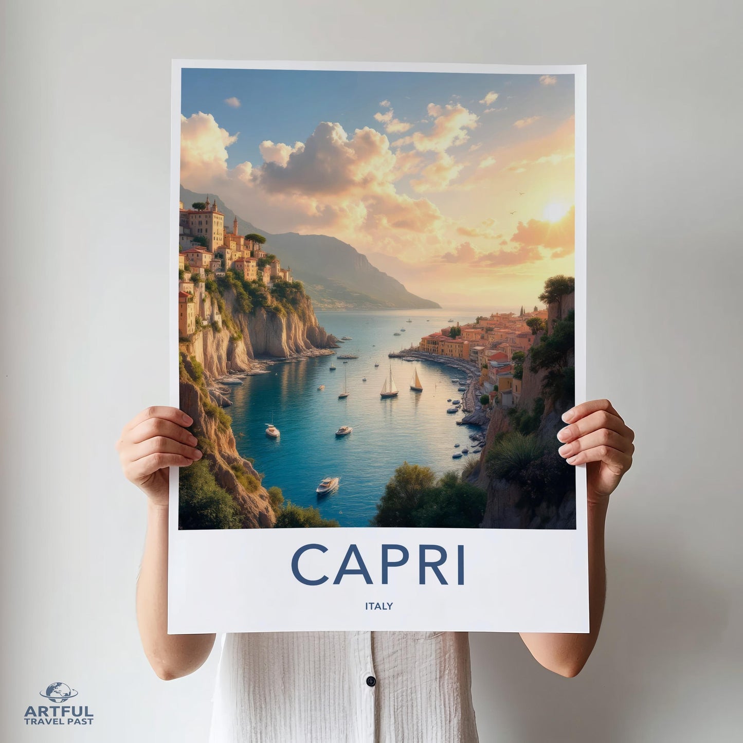 Capri Poster - Italy Wall Art