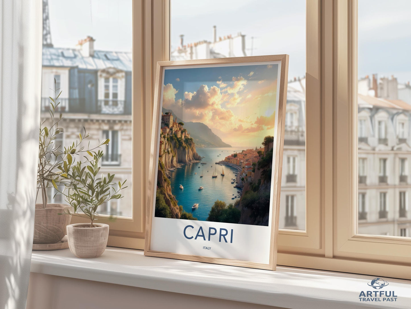 Capri Poster - Italy Wall Art