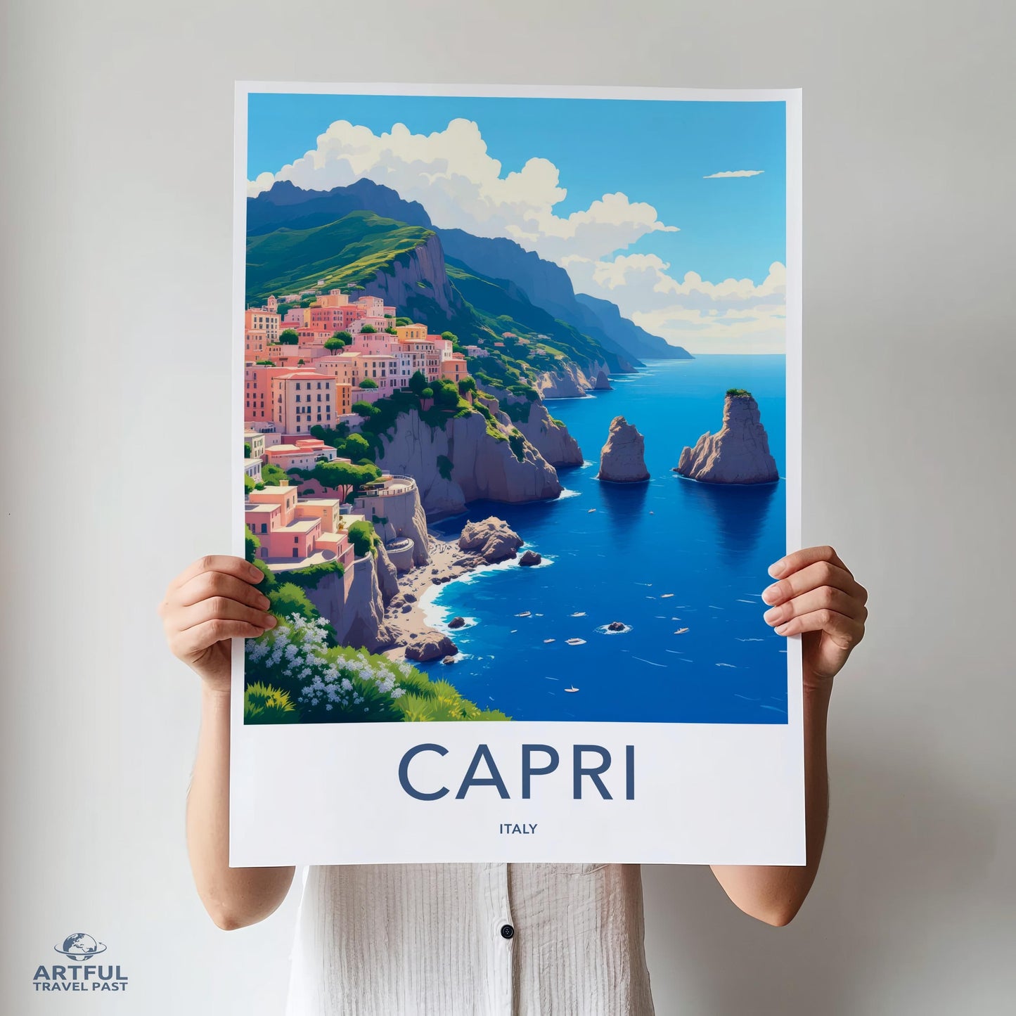 Capri Poster - Italy Wall Art