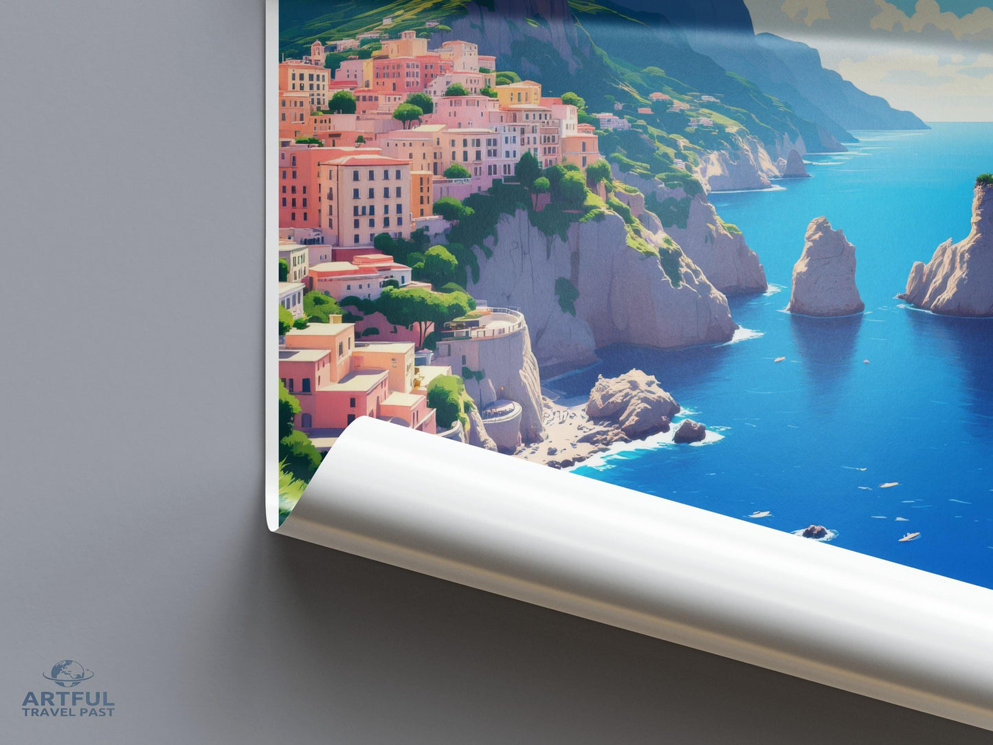 Capri Poster - Italy Wall Art