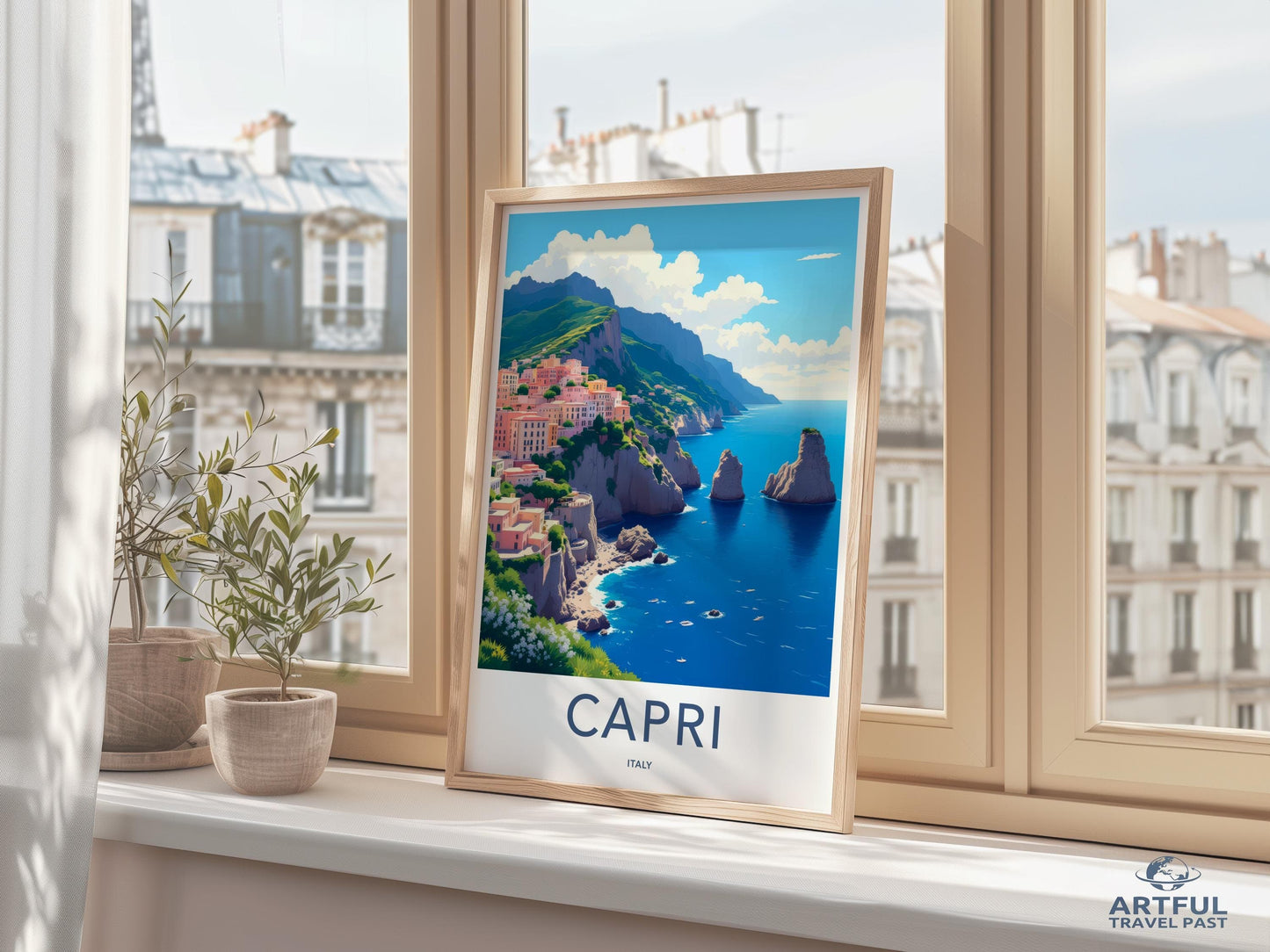 Capri Poster - Italy Wall Art