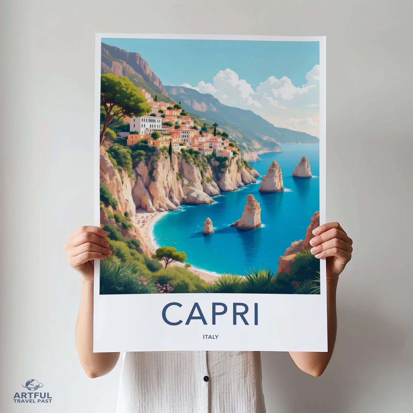Capri Poster - Italy Wall Art