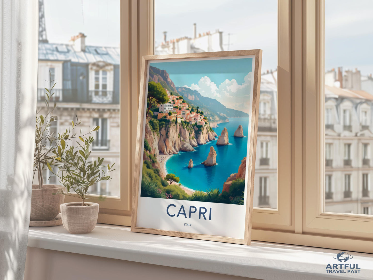 Capri Poster - Italy Wall Art
