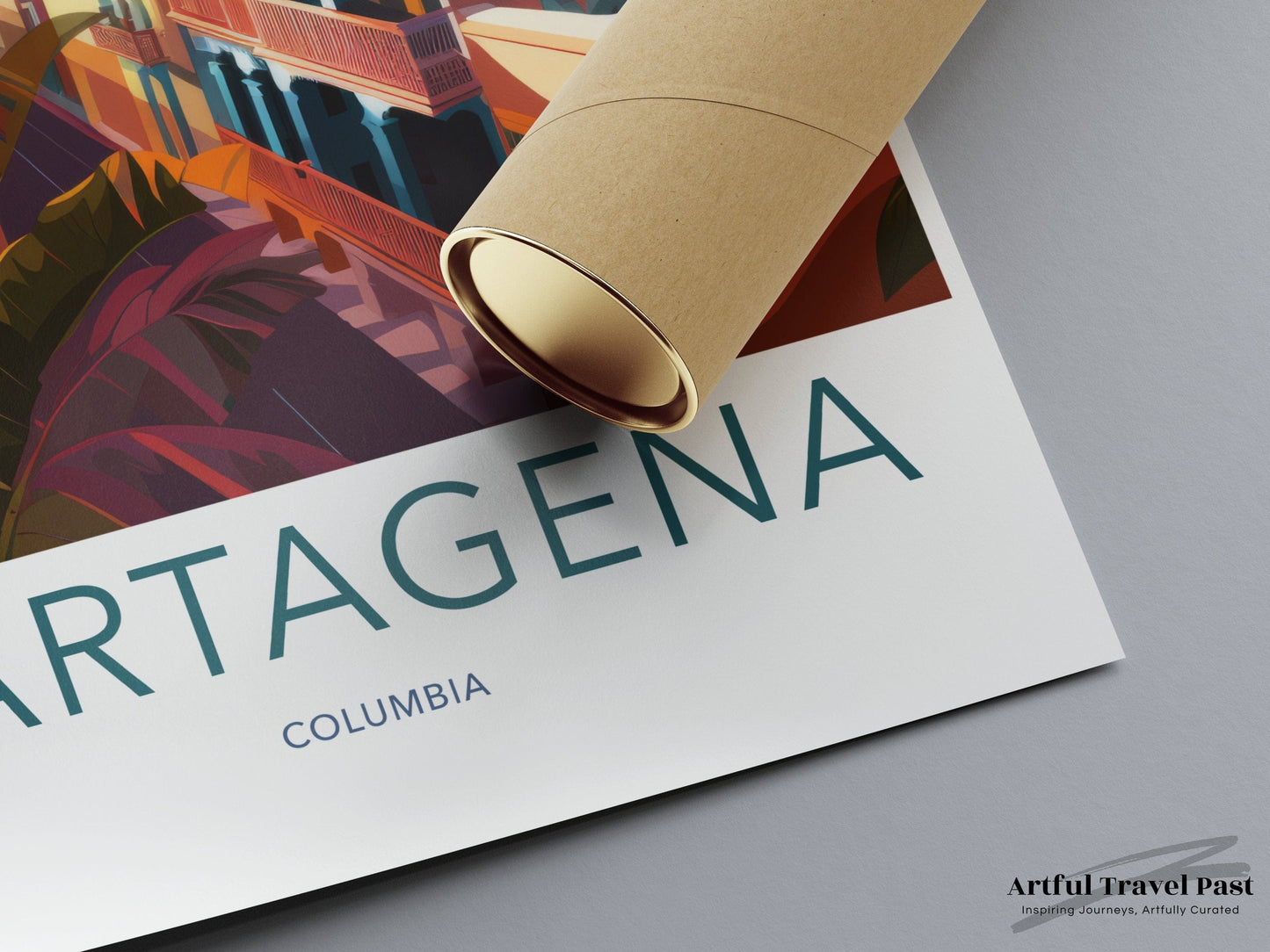 Cartagena Poster - Colombia Wall Art