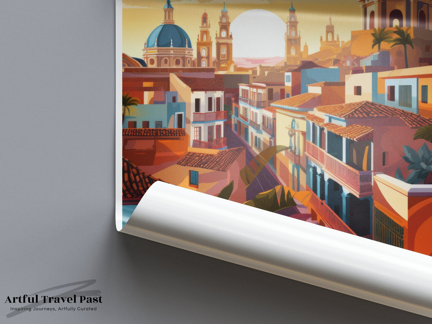 Cartagena Poster - Colombia Wall Art