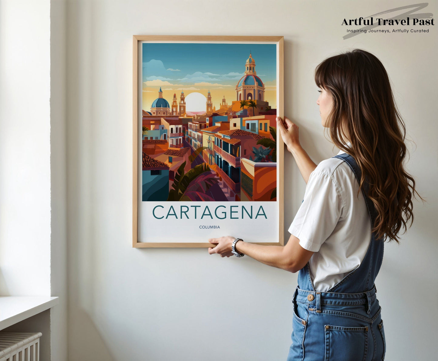 Cartagena Poster - Colombia Wall Art