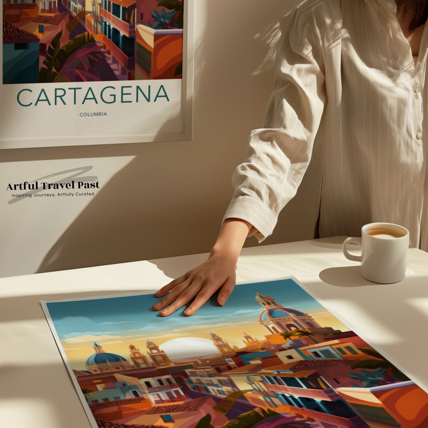Cartagena Poster - Colombia Wall Art