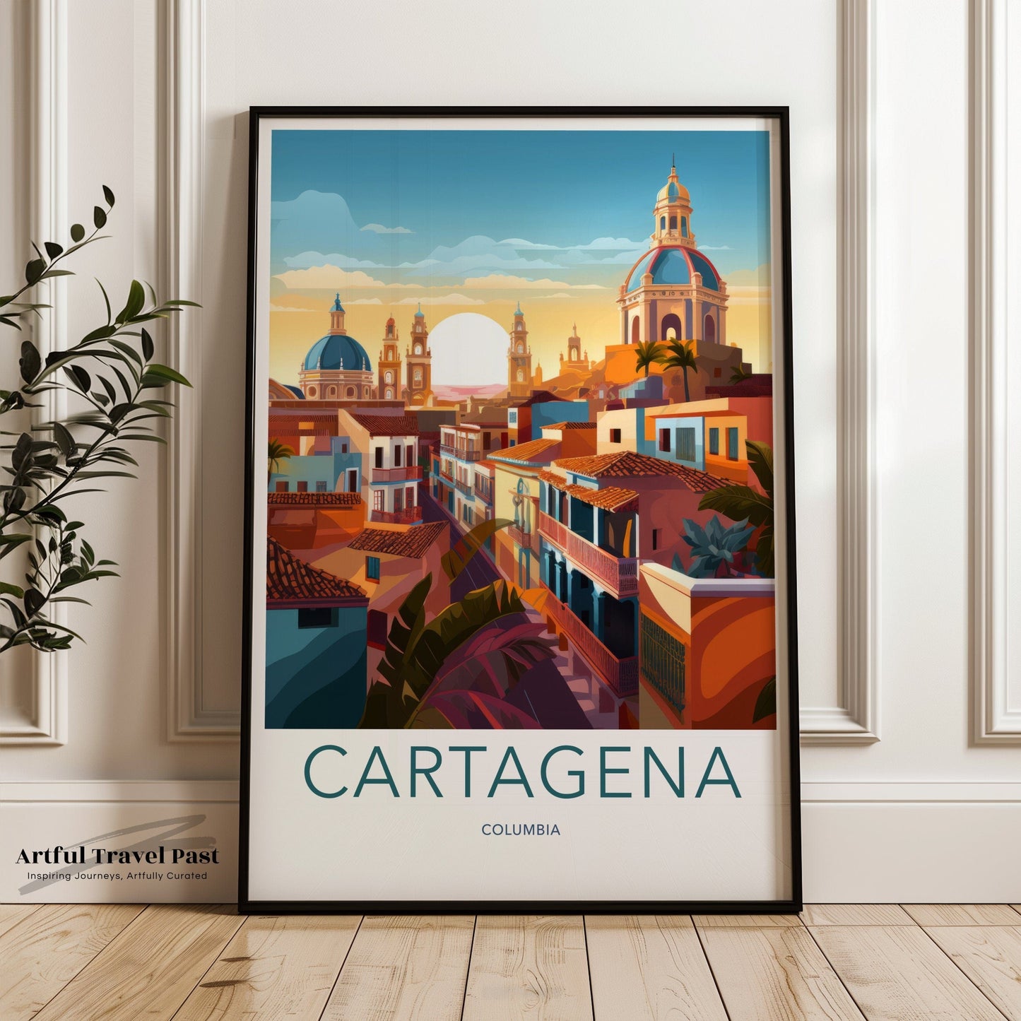 Cartagena Poster - Colombia Wall Art