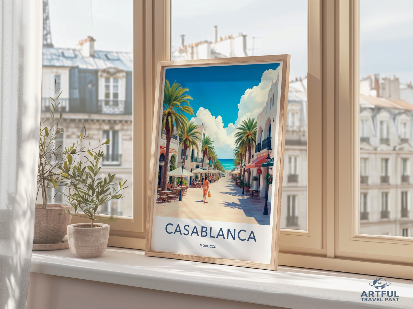 Casablanca Morocco Poster