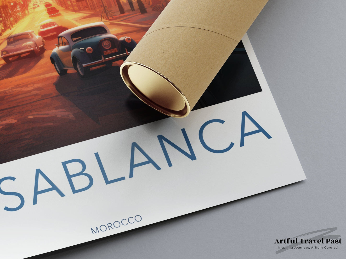 Casablanca Poster | Morocco Wall Art