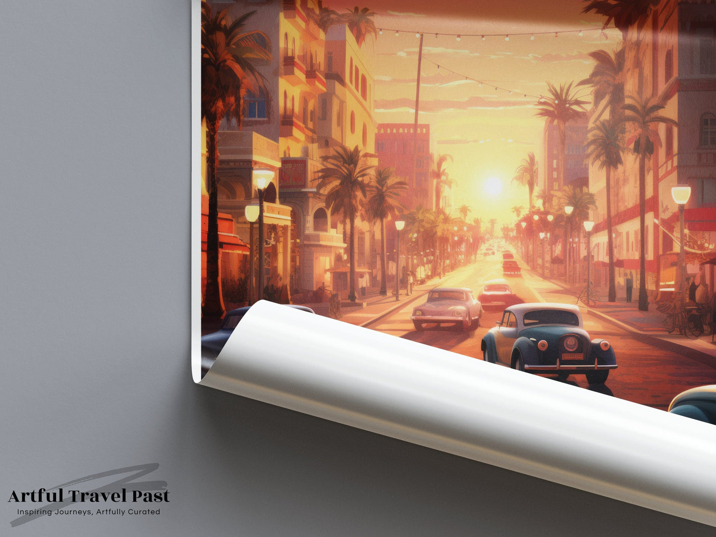 Casablanca Poster | Morocco Wall Art