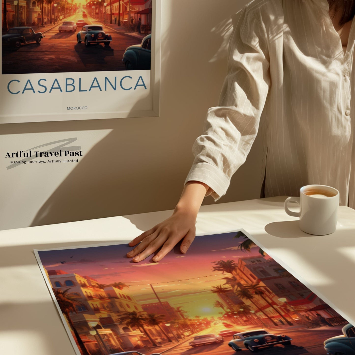 Casablanca Poster | Morocco Wall Art