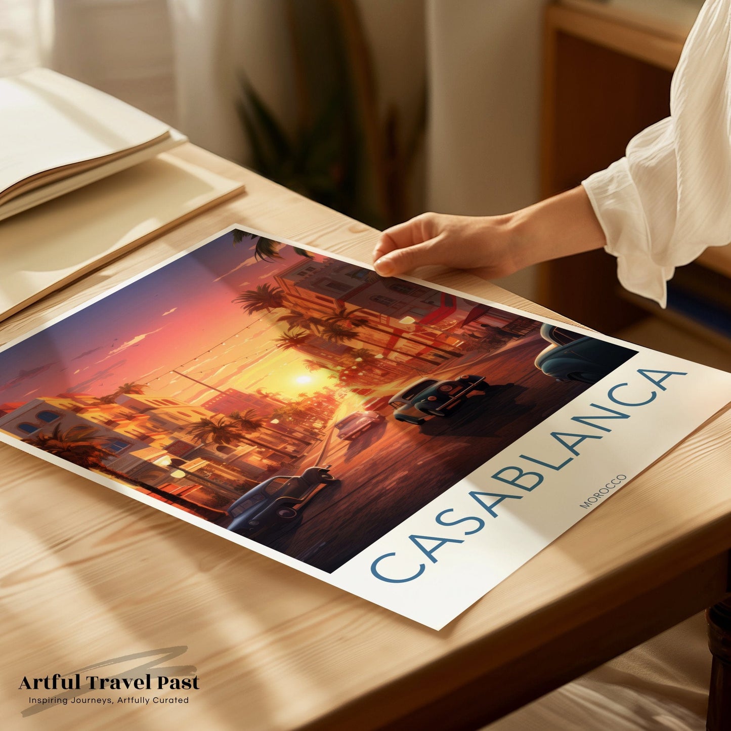 Casablanca Poster | Morocco Wall Art