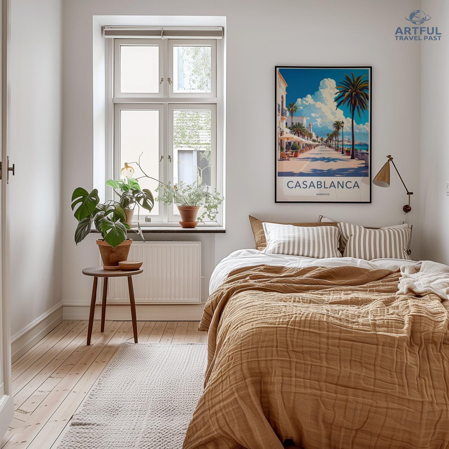 Casablanca Poster - Morocco Wall Art