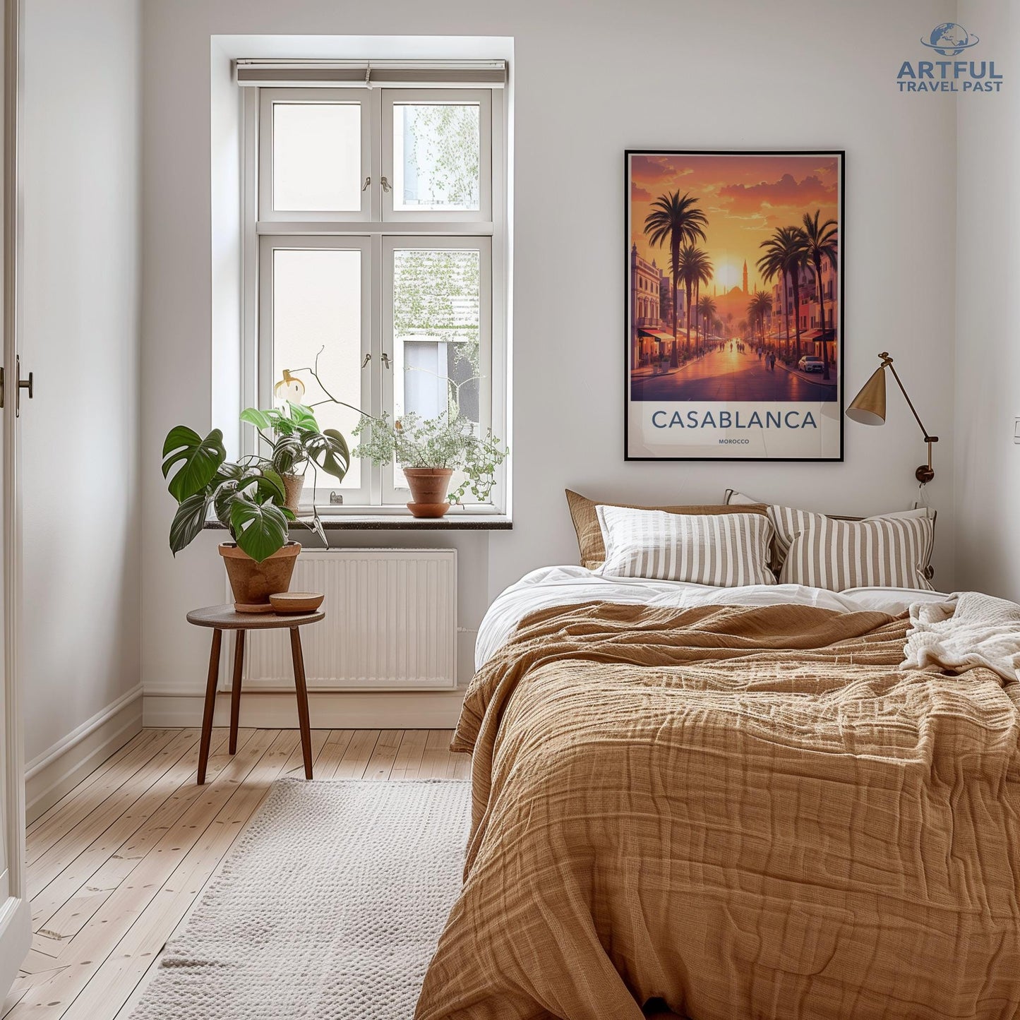 Casablanca Poster - Morocco Wall Art