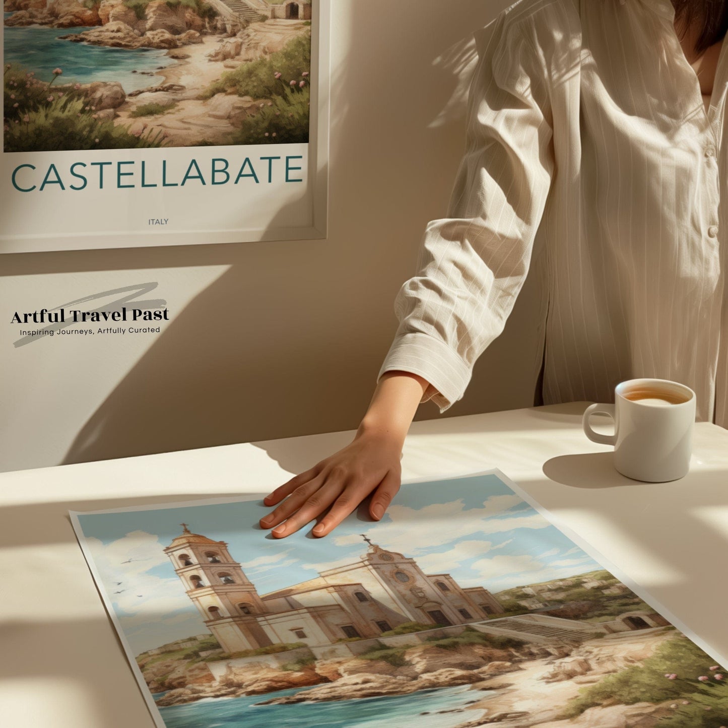 Castellabate Poster | Italy Wall Art | Europe Decor