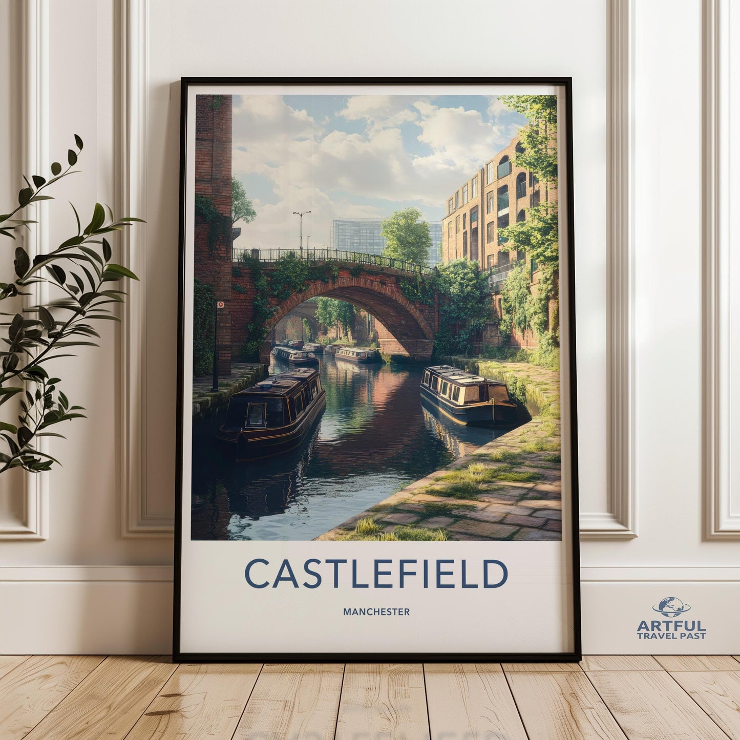Castlefield Poster - England Wall Art
