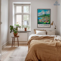 Castries Poster - Saint Lucia Wall Art