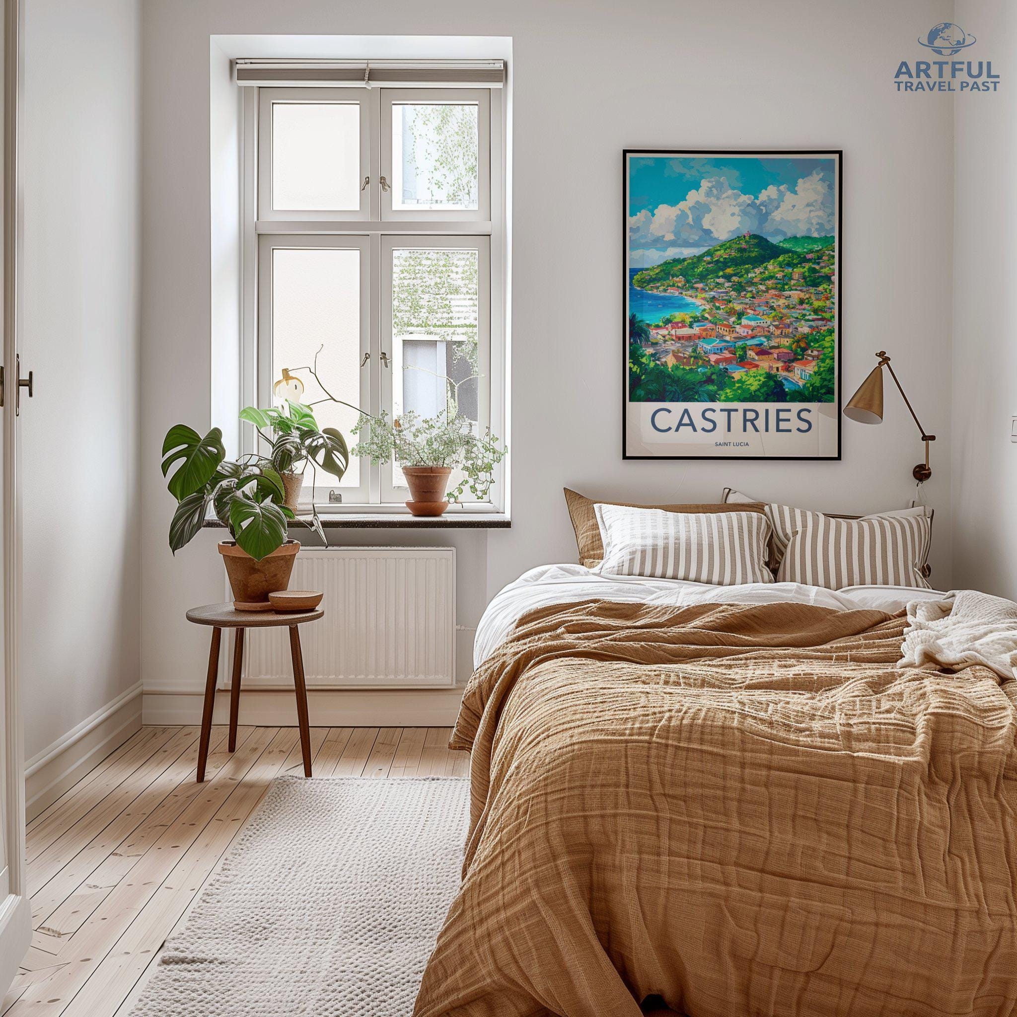 Castries Poster - Saint Lucia Wall Art