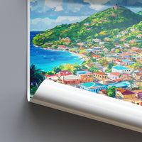 Castries Poster - Saint Lucia Wall Art