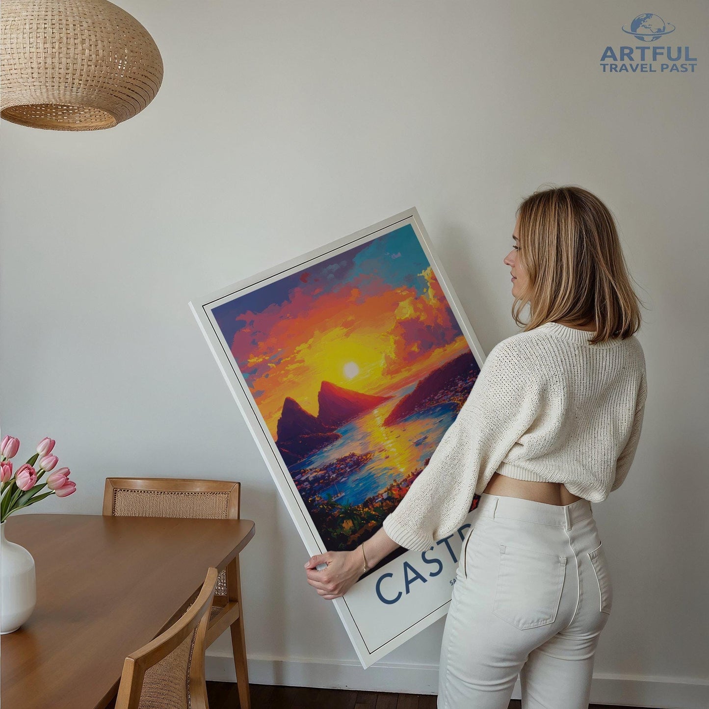 Castries Poster - Saint Lucia Wall Art