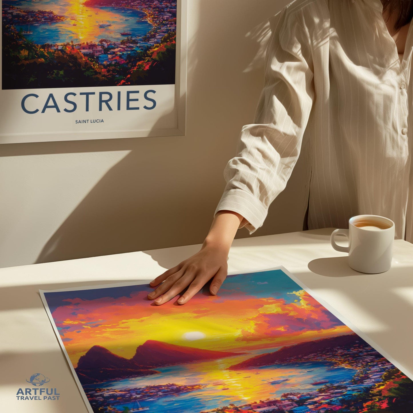 Castries Poster - Saint Lucia Wall Art