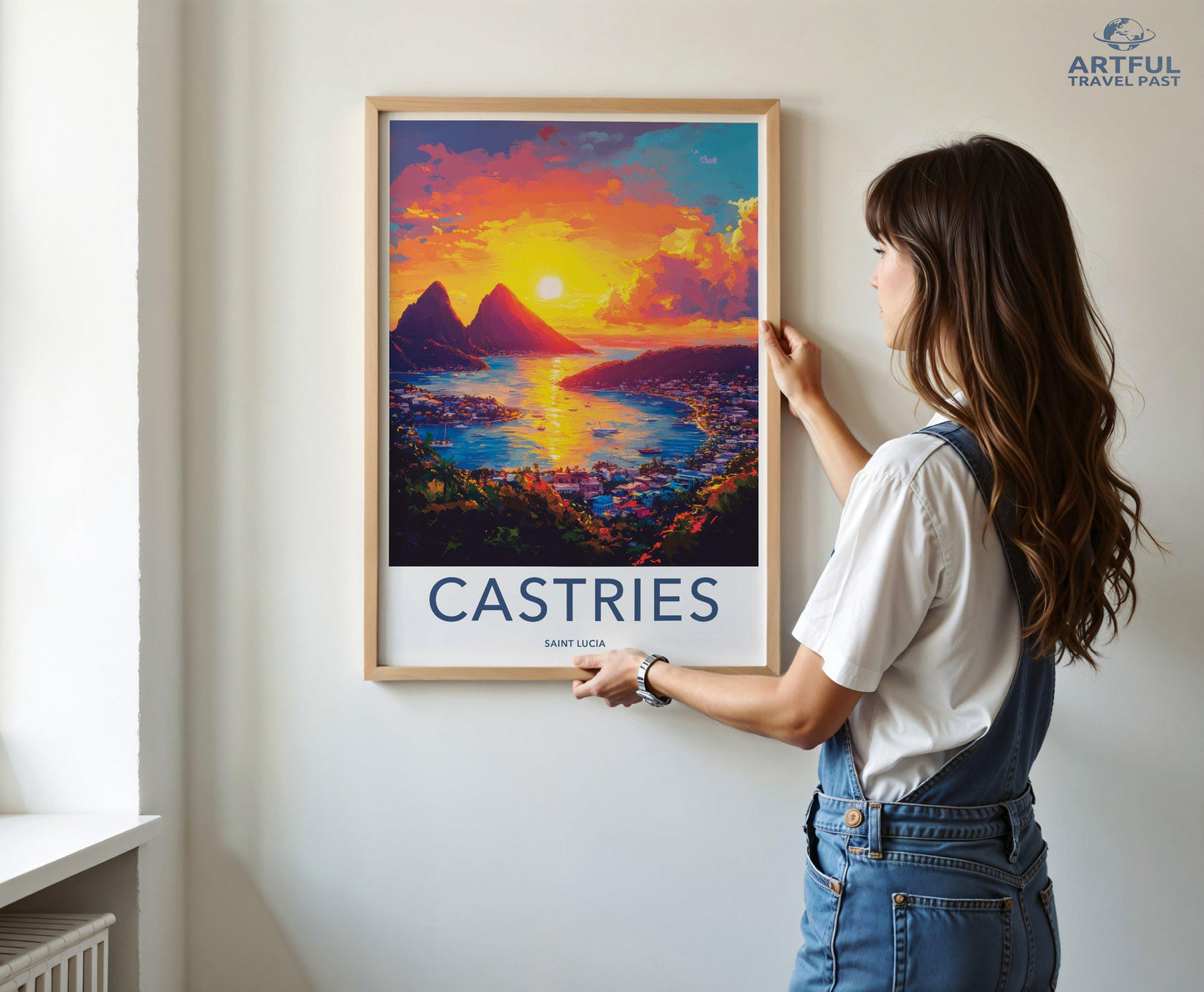 Castries Poster - Saint Lucia Wall Art