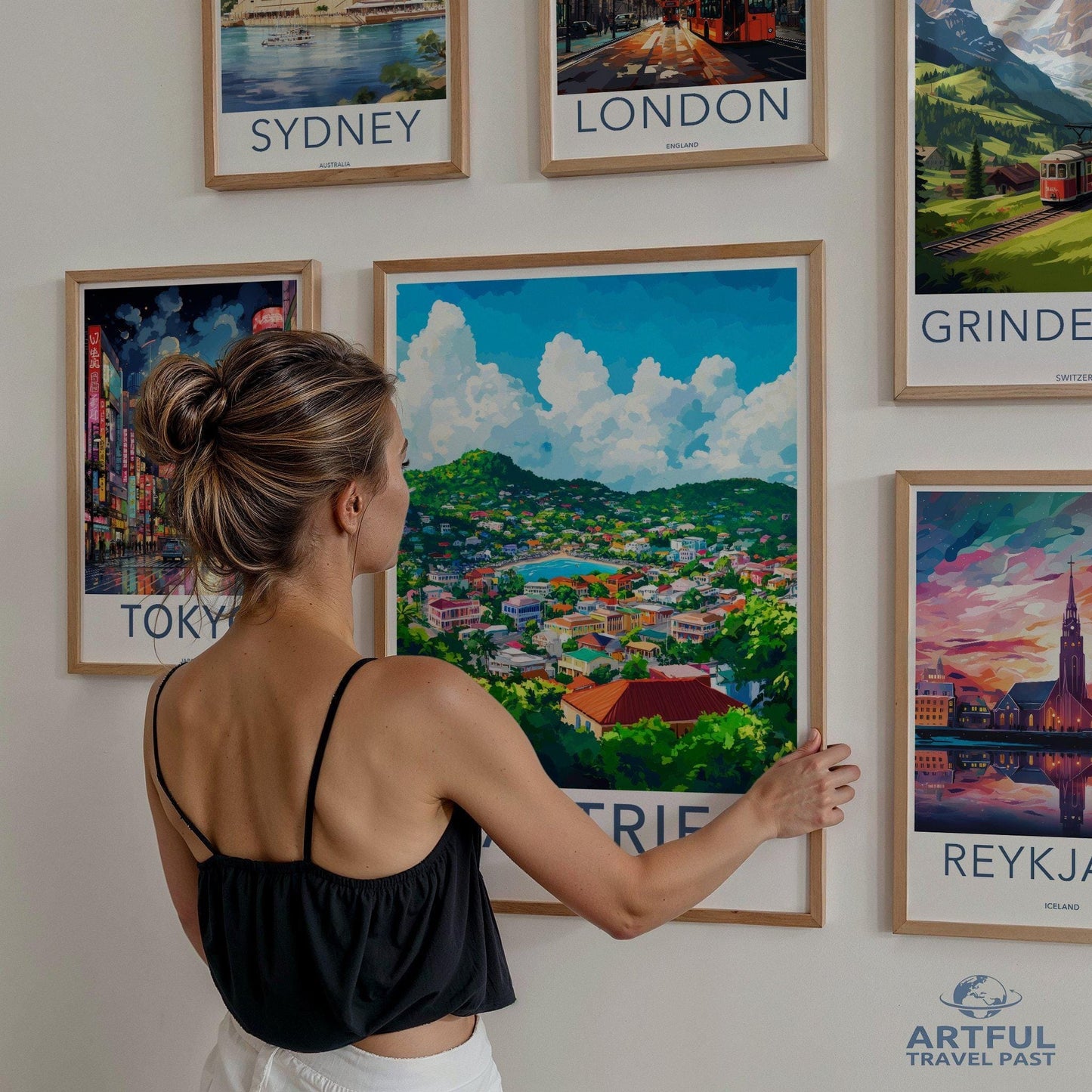 Castries Poster - Saint Lucia Wall Art