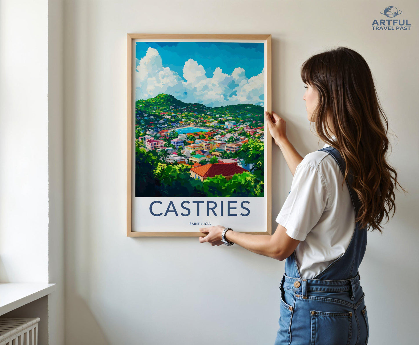 Castries Poster - Saint Lucia Wall Art