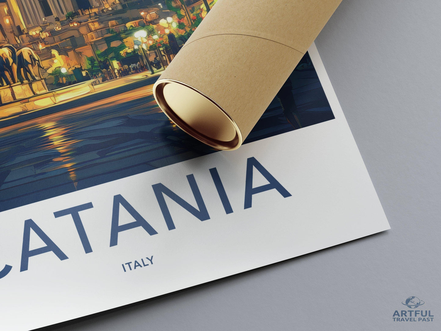 Catania Poster - Italy Wall Art