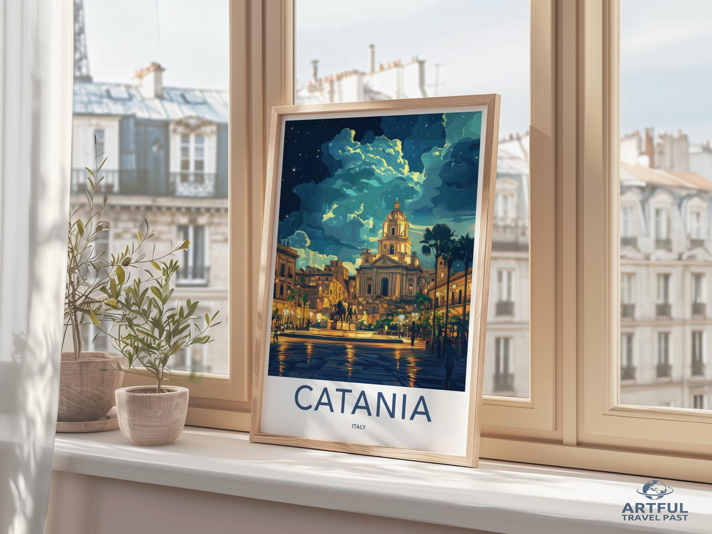 Catania Poster - Italy Wall Art
