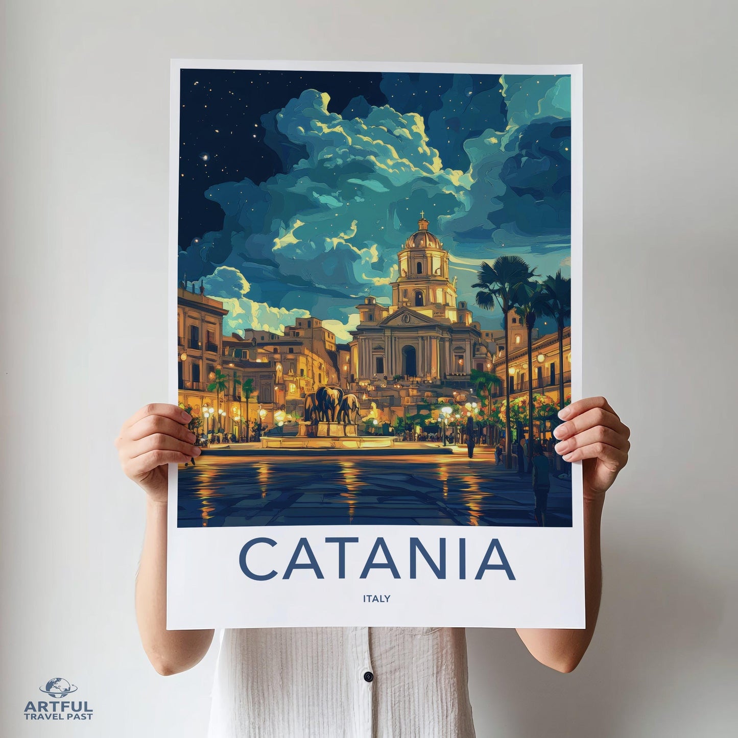 Catania Poster - Italy Wall Art